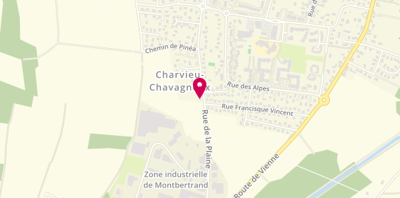 Plan de G’SUSHI, 48 Rue de la Plaine, 38230 Charvieu-Chavagneux